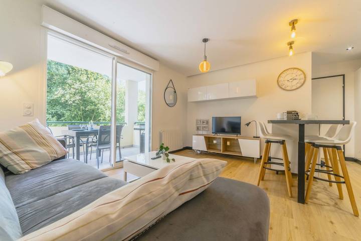 Ganze Wohnung, Ferienwohnung für 4 Personen mit Terrasse in Tarnos, Côte d’Argent