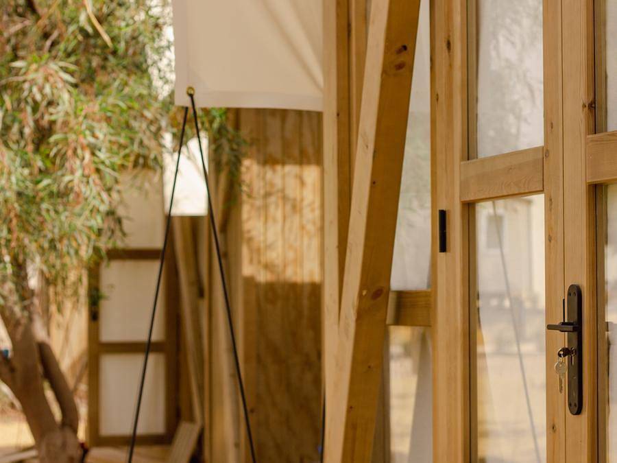 Camping Taiga Almeria Playa - Safarizelt 2 personen - Palmeral in Palomares, Cuevas del Almanzora