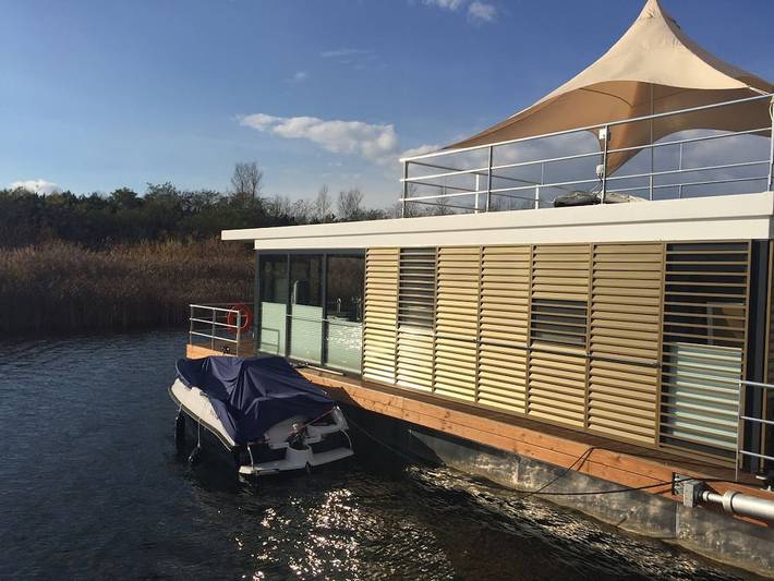 Hausboot für 4 Personen, mit Terrasse, mit Haustier - 1