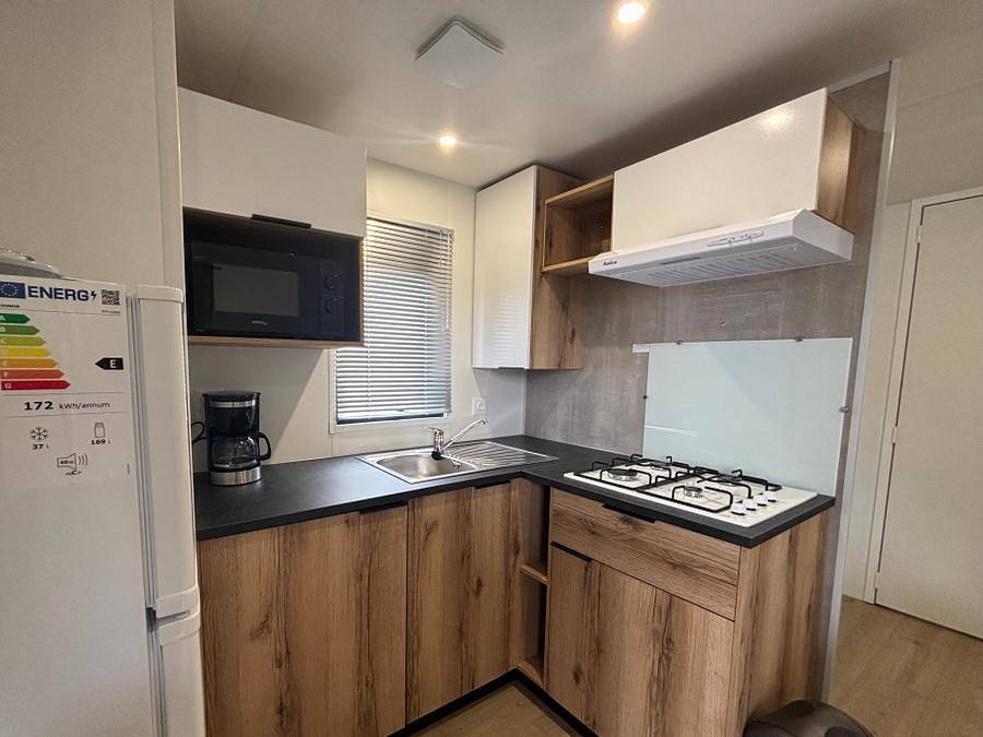 Camping Domaine de La Pinede - Mobilhome 6 personnes - Cabane Confort + 3 chambres in Étaples, Région de Montreuil