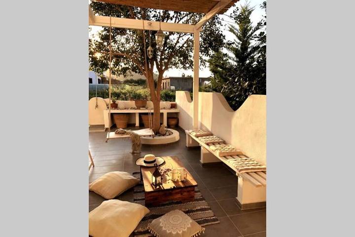 Location de vacances pour 5 personnes, avec jardin dans Milatos Beach