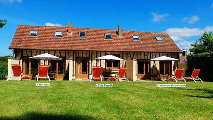 Gîte pour 4 personnes, avec jardin et vue, adapté aux familles à Crécy-en-Ponthieu