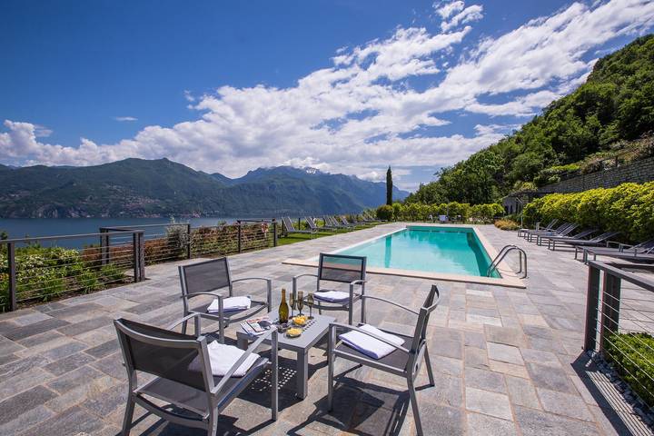 Ferienwohnung für 6 Personen, mit Terrasse und Seeblick sowie Pool, kinderfreundlich in Gemeinde Menaggio - 3