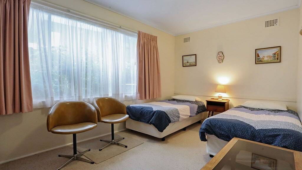 Sullivan ist auf Kanangra in Pambula Beach, New South Wales