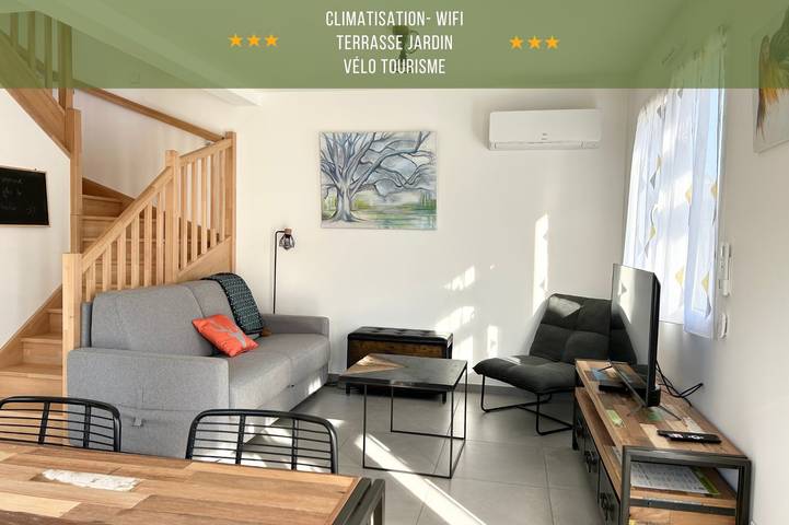 Gîte pour 6 personnes, avec jardin et terrasse, animaux acceptés - 1