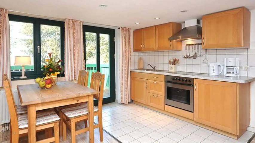 Ferienwohnung für 4 Personen, mit Balkon und Sauna, mit Haustier in Putgarten - 3