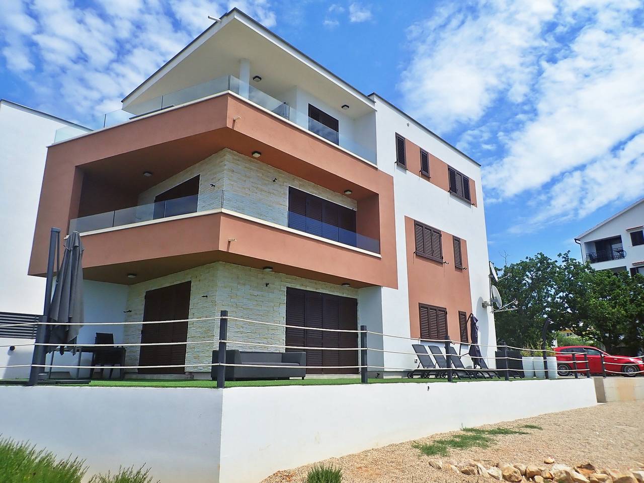 Appartement entier, Appartement de vacances pour 5 personnes avec balcon/terrasse in Starigrad, Région de Zadar