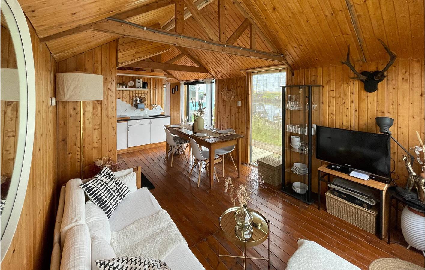 Casa rodante para 4 personas con terraza in Mar del Norte Holanda