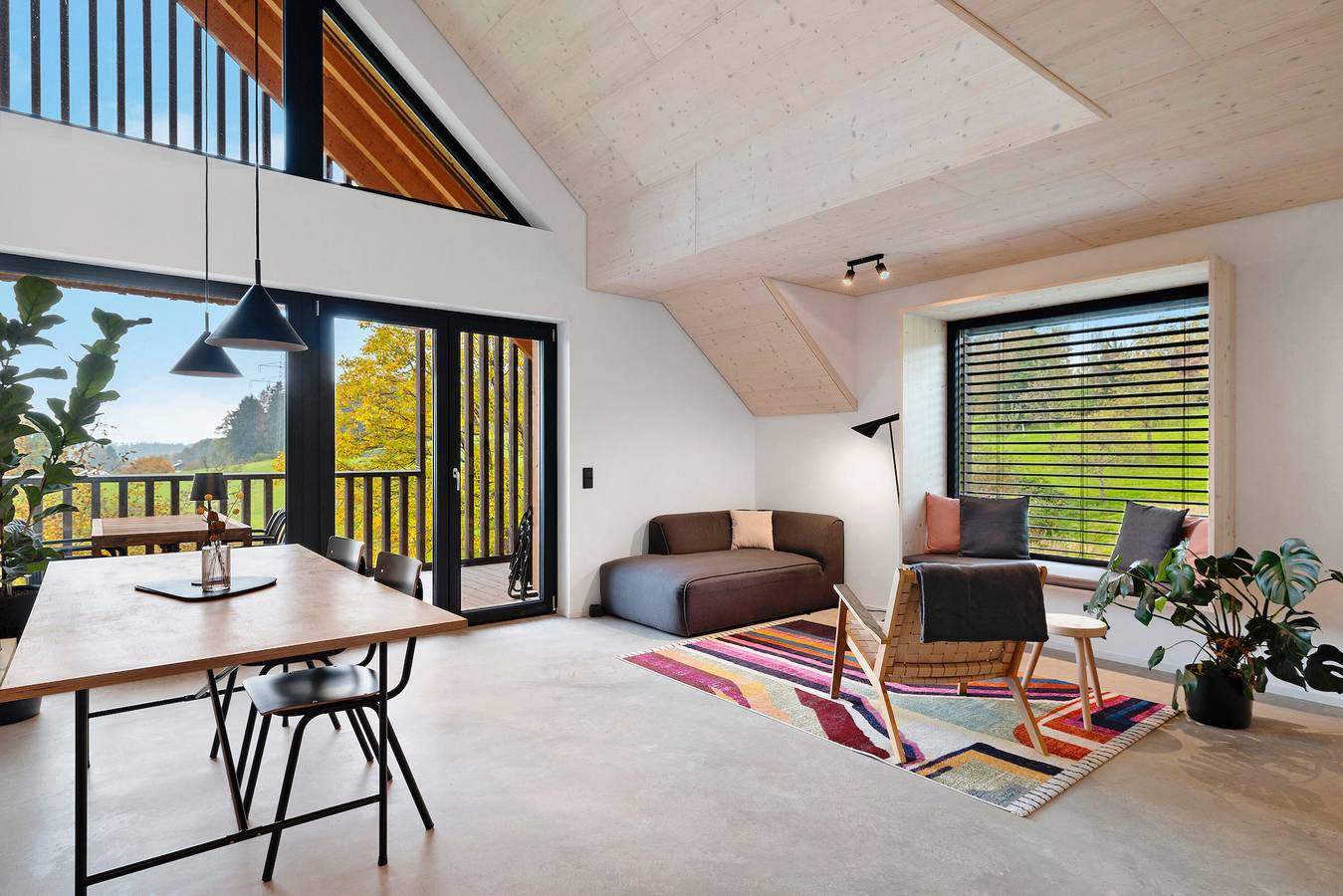 Apartamento entero, Apartamento 'Noir' con vistas a la montaña, balcón y Wi-Fi in Sigmarszell, Suabia (Baviera)