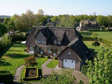 Ferienhaus für 6 Personen, mit Terrasse und Garten sowie Sauna in Nieblum