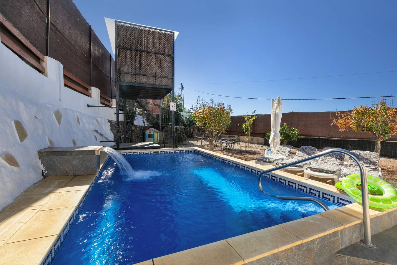 Ferienhaus „Finca Keyfer“ mit Bergblick, privatem Pool und Wlan in Vilaflor, Teneriffa Süd