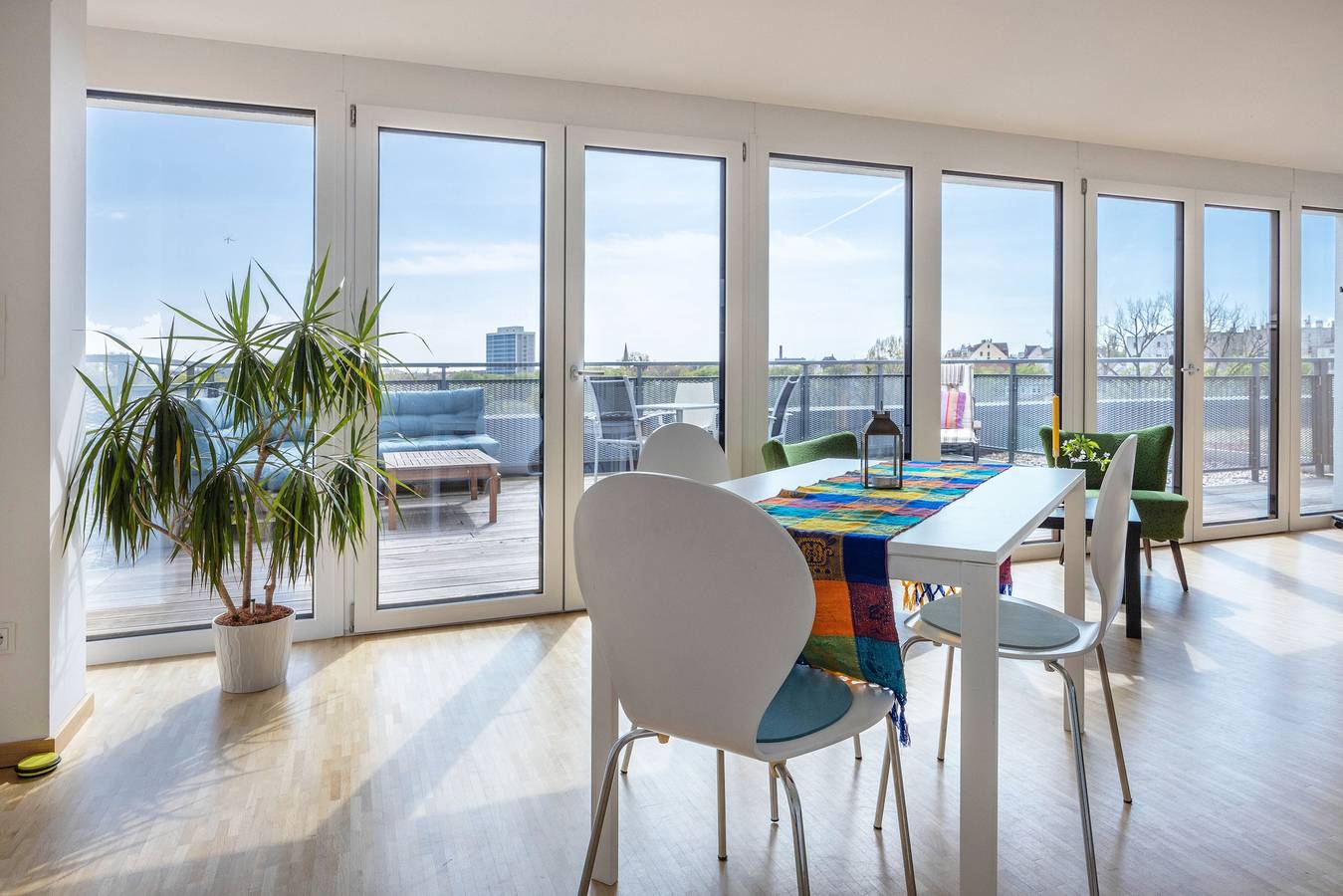 Studio entier, Studio « Appartement Ihmeblick » avec vue sur la montagne, terrasse privée et Wi-Fi in Hannover Mitte, Hanovre