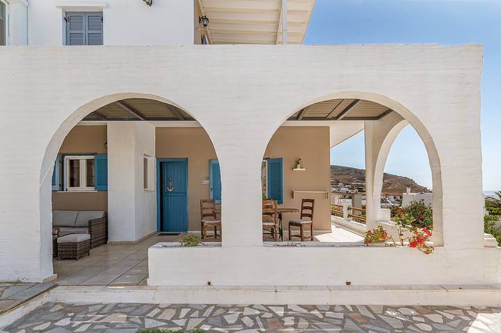 Holiday Home 'Porto Galini Tinos Perastra 103' with Sea View, Wi-Fi and Air Conditioning in Tinos