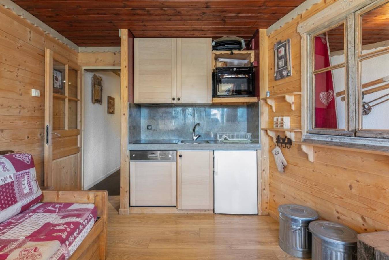 Ganze Wohnung, Gemütliches Apartment in Val Thorens, 36m², 40m von den Pisten in Val Thorens, Les Trois Vallées