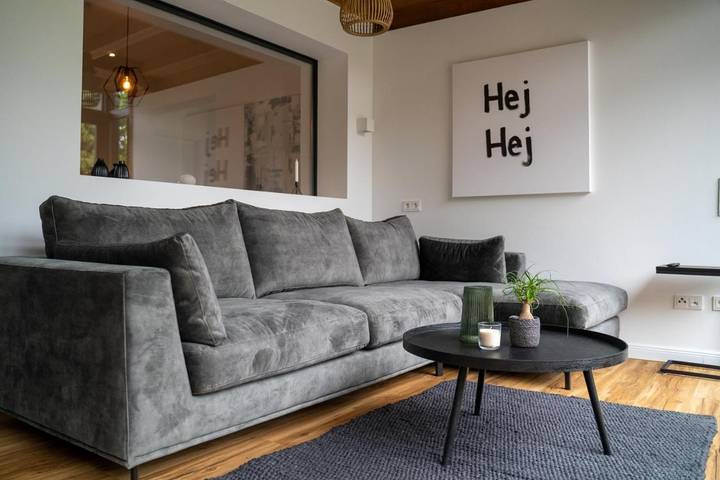Ferienwohnung für 4 Personen, mit Balkon und Whirlpool sowie Terrasse und Garten in Rees - 4