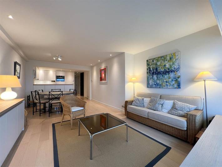 Ferienwohnung für 6 Personen, mit Terrasse und Ausblick in Knokke-Heist