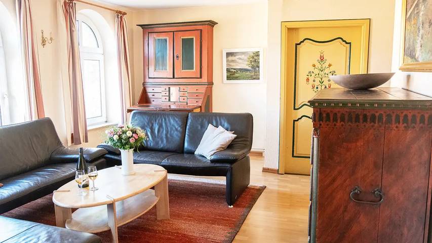 Ferienwohnung für 5 Personen, mit Garten