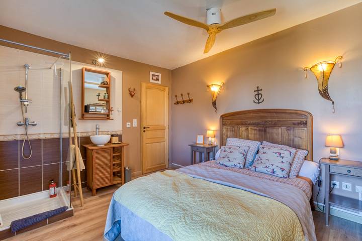 Chambre d’hôte pour 2 personnes, avec Jardin