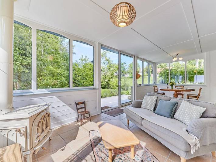 Gîte pour 2 personnes, avec terrasse et jardin dans Croissanville