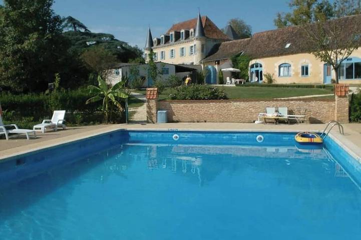 Maison de vacances pour 12 personnes, avec piscine