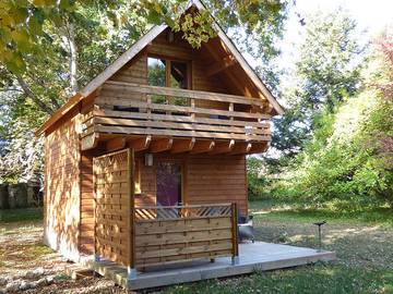 Chalet pour 2 personnes, animaux acceptés dans le Loir-et-Cher