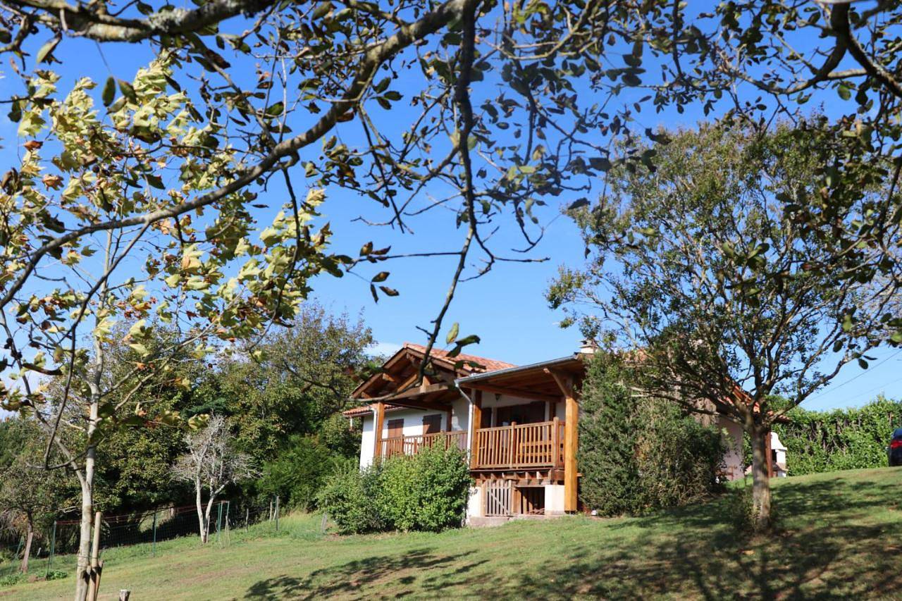 Gîte Xuritenborda 7 personnes avec vue exceptionnelle sur les montagnes basque, Lits 180 King Size in Ossès, Région de Bayonne