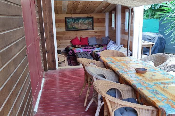 Location de vacances pour 6 personnes, avec Terrasse et Jardin dans Pointe Des Chevaliers Hyeres