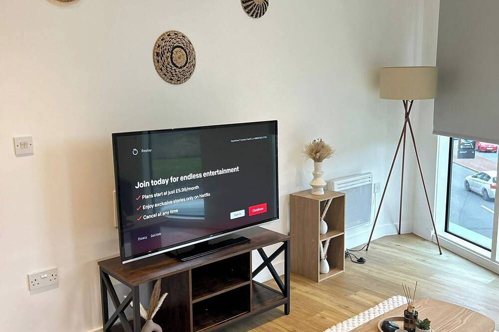 Entire apartment, City Apartment-Gym-Terrace-Games Room-Free Parking in Manchester, Greater Manchester