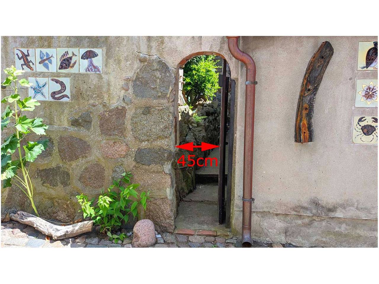 Kleine Fischerhütte - urig und inmitten der historischen Altstadt von Sassnitz in Sassnitz, Nationalpark Jasmund