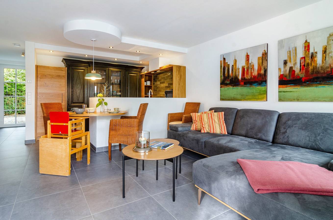 Ganze Wohnung, Ferienwohnung 'Gästehaus Wüpping 2' mit gemeinsamer Terrasse, gemeinsamem Garten und Wlan in Salem, Region Bodensee-Oberschwaben
