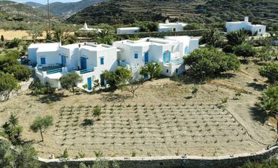 Gîte pour 2 personnes, avec jardin et vue, animaux acceptés dans Platis Gialos Sifnos
