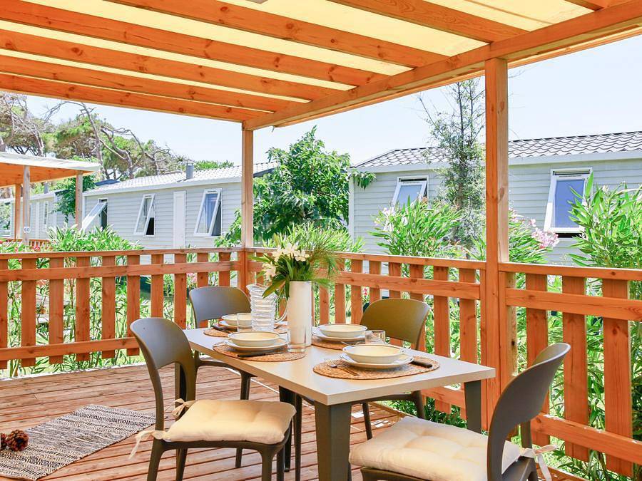 Gitavillage California  - Mobilheim 6 personen - Premium Lodge in Montalto di Castro, Viterbo Provinz