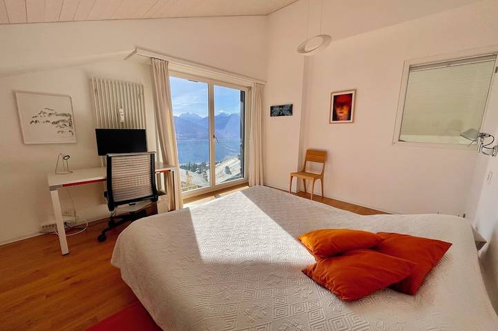 Gîte pour 10 personnes, avec piscine et balcon ainsi que sauna et jacuzzi à Ayent - 4