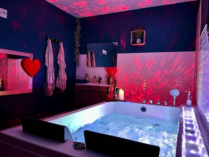 Appartement de vacances pour 2 personnes, avec jacuzzi
