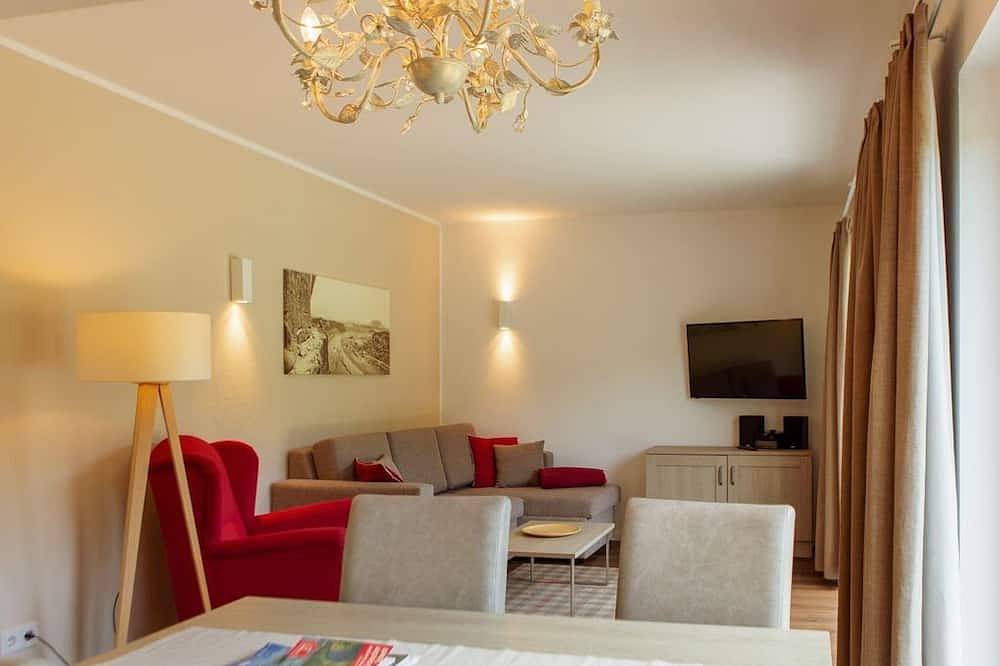 Ganze Wohnung, Wellnesssuite, 2 Schlafräume, Balkon, Sauna - elbresort in Rathen, Elbsandsteingebirge