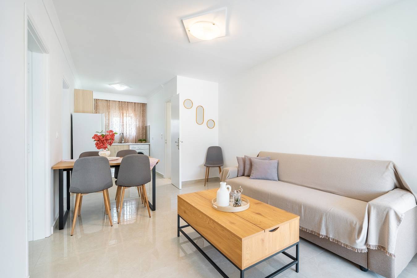 Geheel appartement, Appartement 'Absinthia Fanes 2' met uitzicht op de bergen, Wi-Fi en airconditioning in Fanes, Rhodos