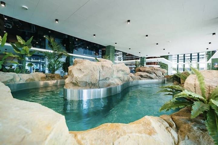 Ganze Wohnung, Ferienwohnung in Międzyzdroje mit Pool und Spa in Międzyzdroje, Misdroy (Gemeinde)
