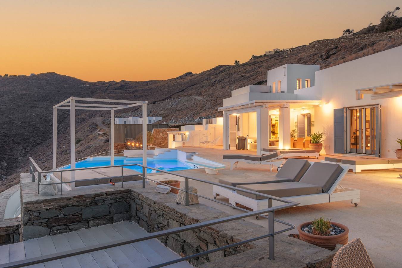 Holiday Rental for 22 People in Poseidonia, Syros