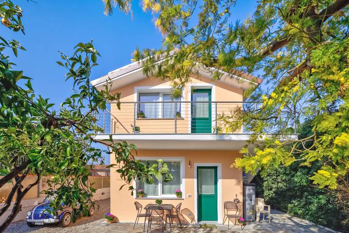Appartamento vacanze per 4 persone, con Balcone e Giardino in 