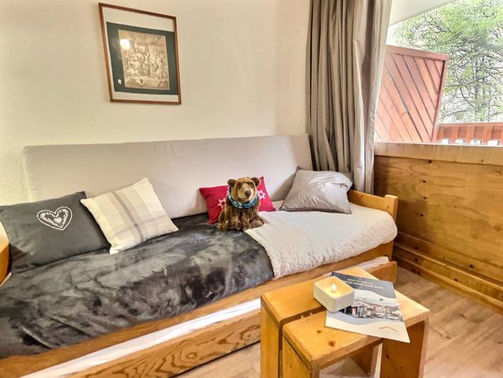 Studio entier, Studio pour 2 à Val d'Isère, proche centre et pistes, animaux admis in Val-d'Isère, Massif de la Vanoise