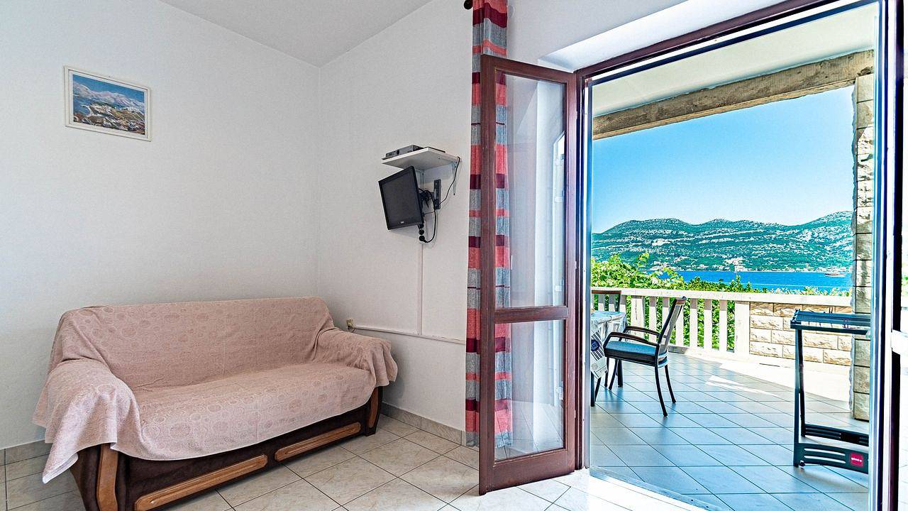 Entire holiday apartment, Ferienwohnung für 3 Personen (29 m²) in Tri Žala in Zrnovska Banja, Korcula