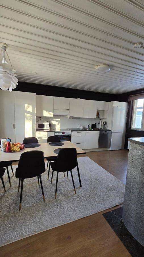 Ferienwohnung für 3 Personen, mit Terrasse und Garten sowie Sauna und Ausblick in Rauma - 4