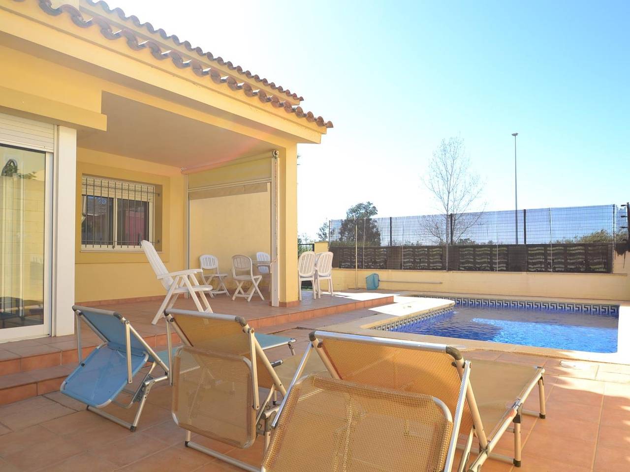 Casa Blaumar pour 6 personnes avec la piscine privée à Riumar in Platja de Riumar (Deltebre), Riumar