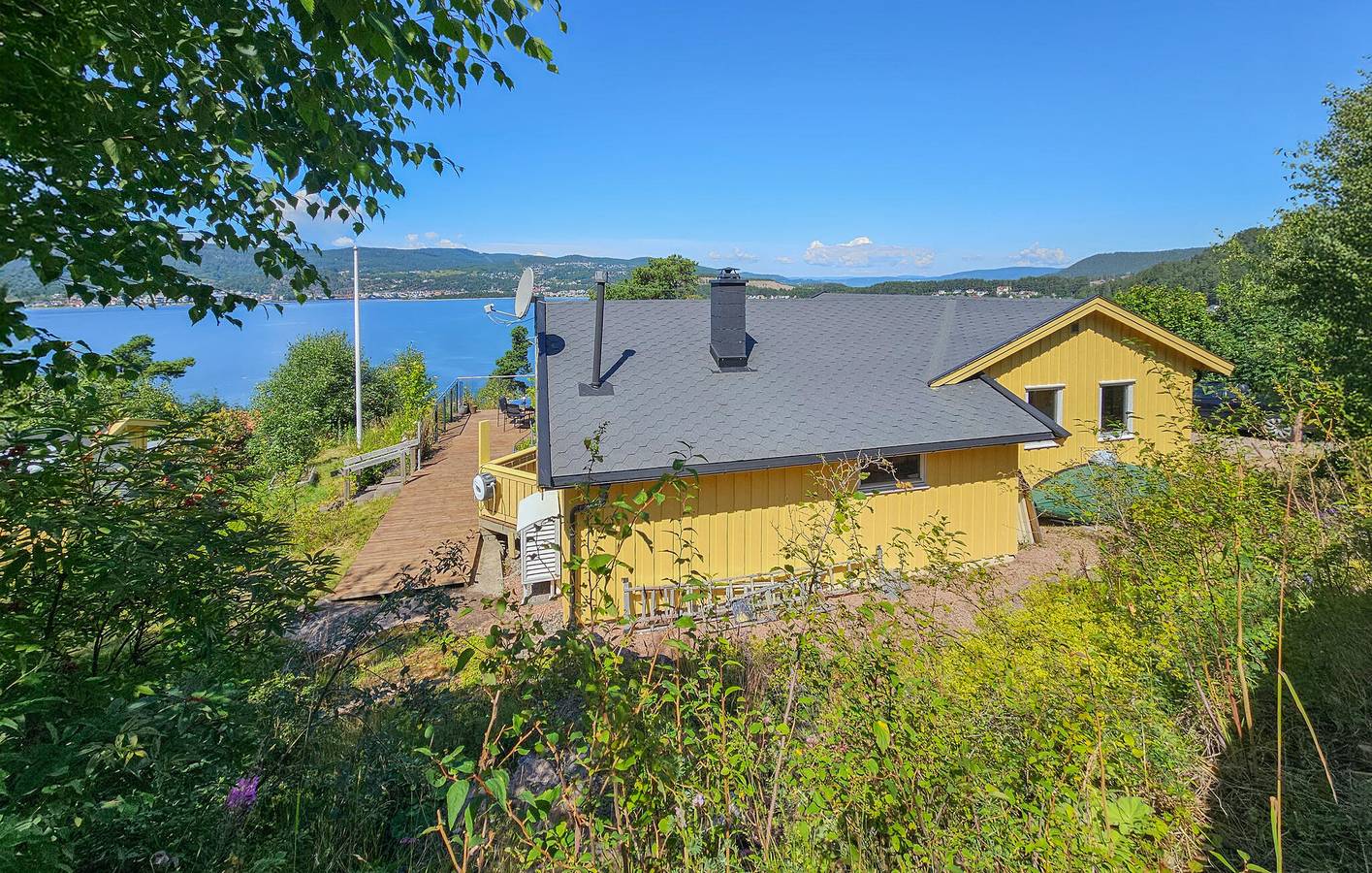 Ferienhaus für 5 Personen mit Ausblick in Hurum