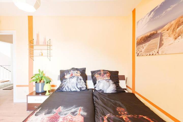 Gîte pour 12 personnes, avec vue et jardin, animaux acceptés à Duisbourg - 4
