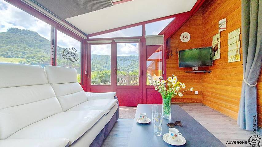 Chalet for 5 people, with view and terrace as well as garden - 1