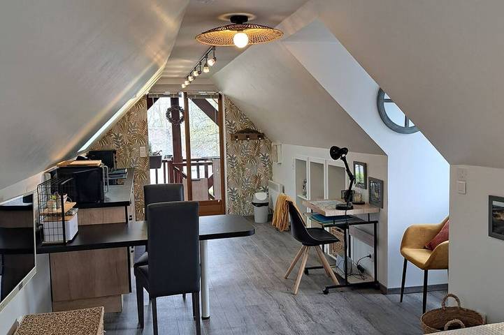 Gîte pour 2 personnes, avec jardin et piscine, animaux acceptés à Saint-Quentin-la-Motte-Croix-au-Bailly - 2