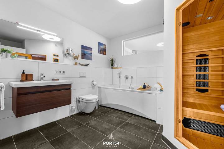 Ferienwohnung für 4 Personen, mit Terrasse und Garten sowie Sauna in Olpenitz - 3