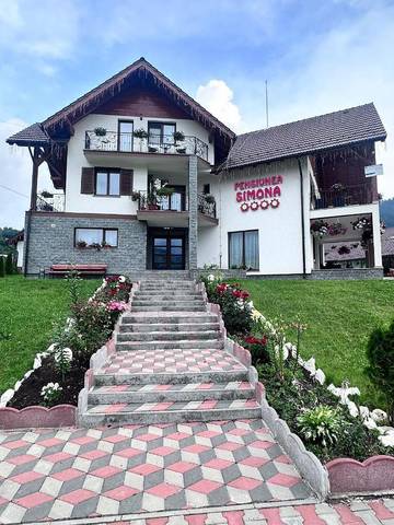 Maison d’hôte pour 2 personnes, avec terrasse ainsi que jardin et vue, animaux acceptés en Roumanie