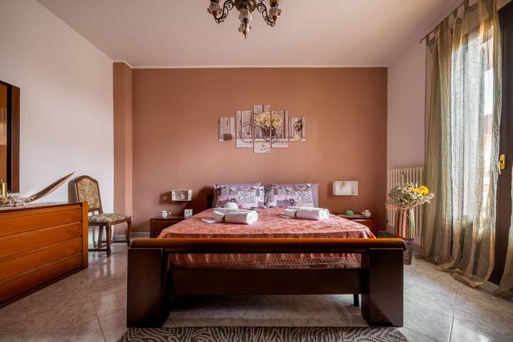 Ferienwohnung für 7 Personen, mit Garten